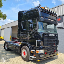 Tracteur Scania R164-480 V8 Topline manual retarder full air topcondition occasion