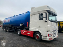 DAF XF480 FT 4x2 SZM Euro6 ADR + Silo SPITZER 60 m³ Sattelzugmaschine gebrauchte Gefahrgut / ADR