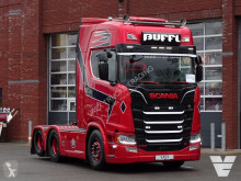 Tracteur Scania S 650 V8 NGS Highline - Full spec - Custom in- & exterior - Full air - - Night clima - Show truck occasion