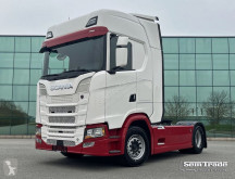 Tracteur Scania S 520 V8 NGS HIGHLINE FULL SPOILER 3 PIECES AVAILABLE 466k KM TOP CONDITION BELGIUM TRUCK