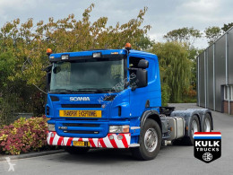 Scania P 420 tractor-trailer used flatbed
