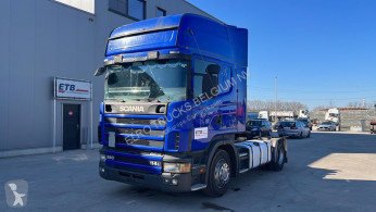 Tracteur Scania R 114-380 Topline (FREE DELIVERY TO THE PORT OF ANTWERP / EURO 2) occasion