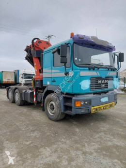MAN 26.414 tractor unit used exceptional transport