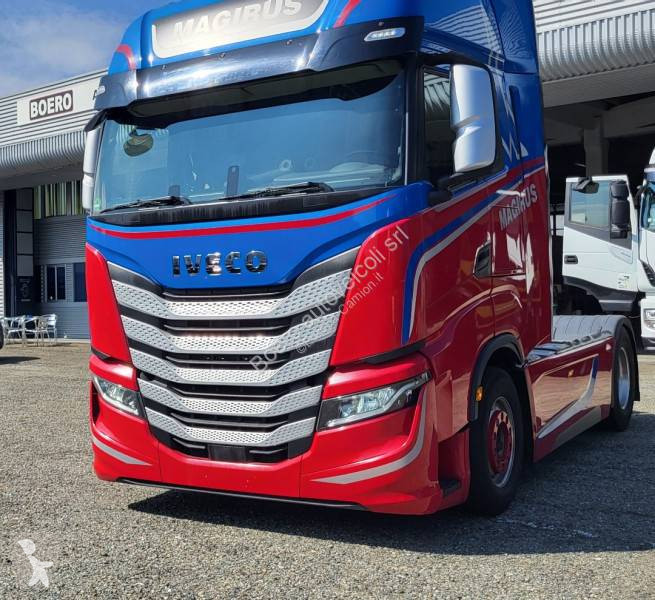 ELIGOR SURBER CAMION Tracteur Iveco S-Way Racing 116768 Neuf EUR 69,99