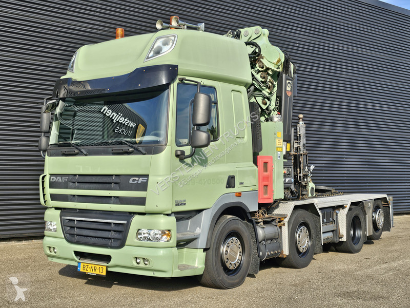 Tahač DAF 85410 / 8x2 / HIAB 70TM + JIB / KRAN...