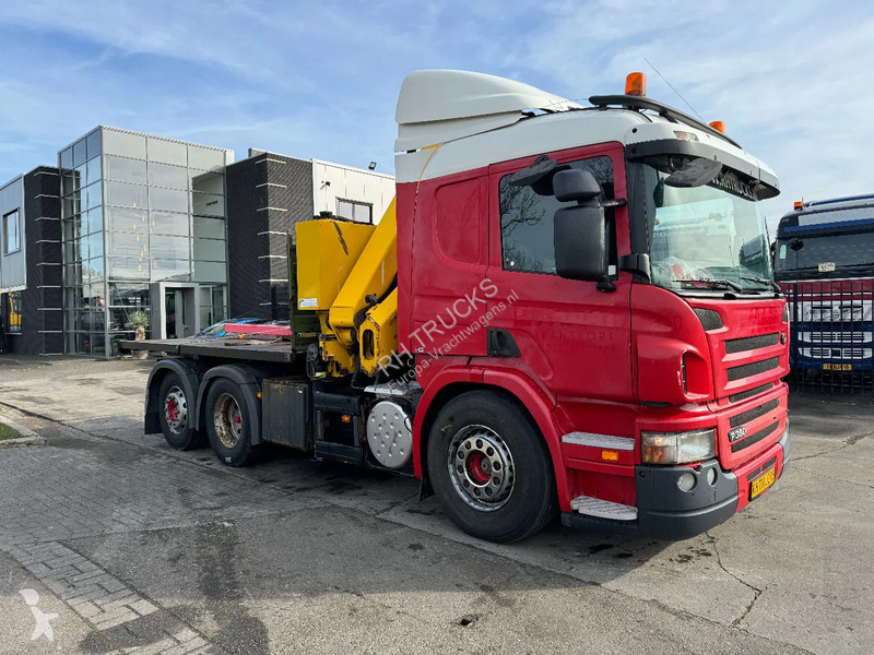 Traktor Scania P380 6X2 HIAB 288 + REMOTE...