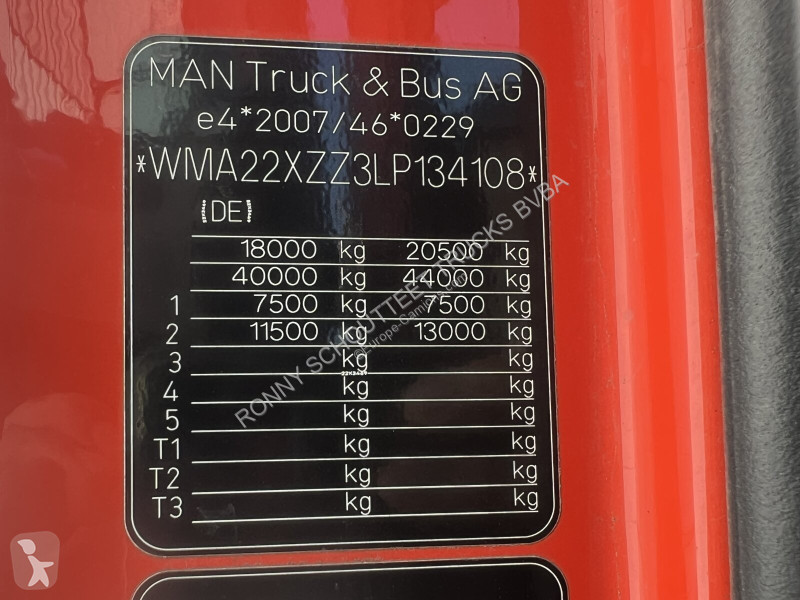 Traktor MAN TGX 18.500 4X4H BLS TGX 18.500 4X4H...
