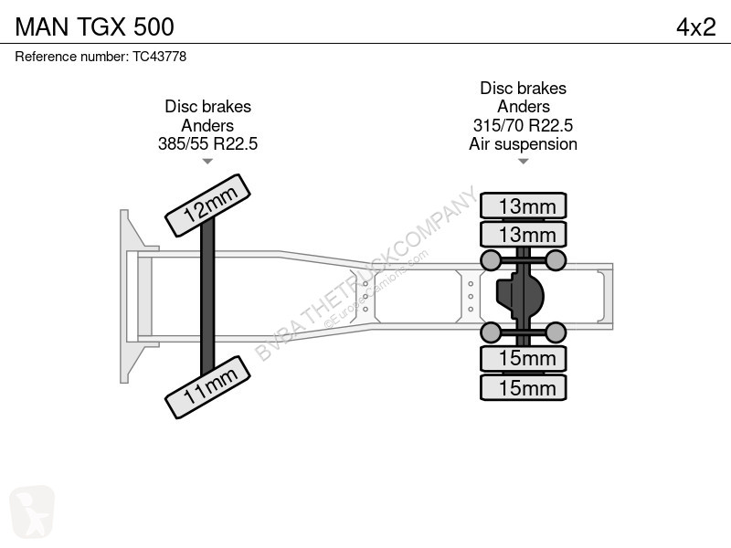 Traktor MAN 500
