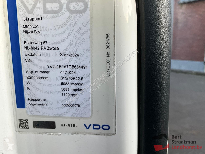 Tractor Volvo FM 370 4x2 Euro 5 Trekker met ADR