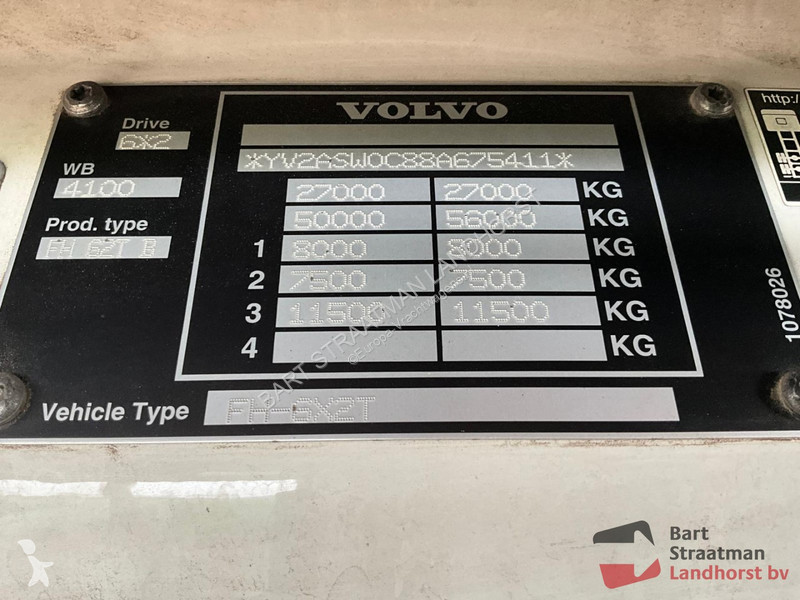 Traktor Volvo 480 6x2 Euro 5 Handbak met...
