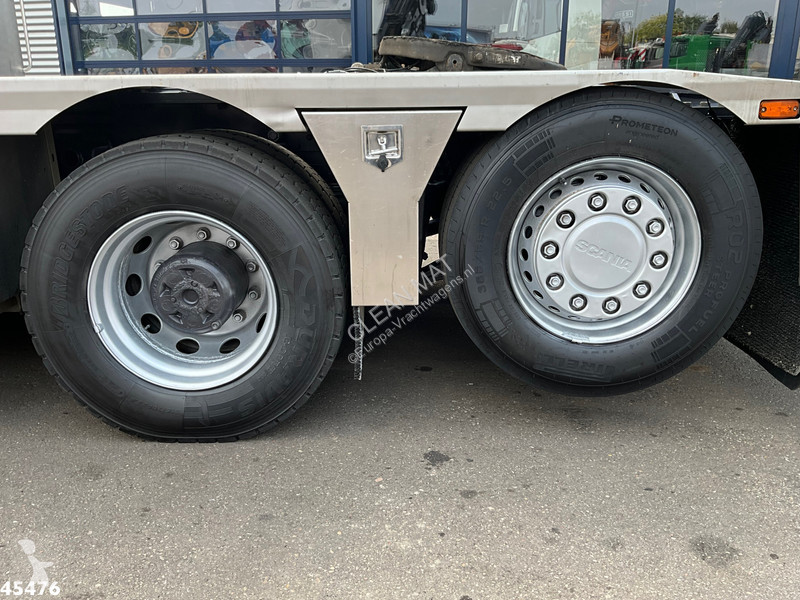 Tracteur Scania 480 HMF 85 Tonmeter laadkraan +...