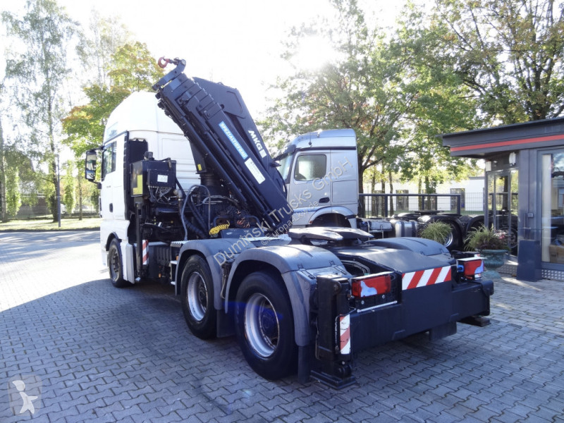 Traktor MAN TGX 6X4 Kran MKG 381 bis 20 Meter
