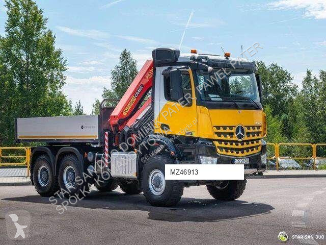 Tractor Mercedes AROCS 3345 6x6 PALFINGER PK...