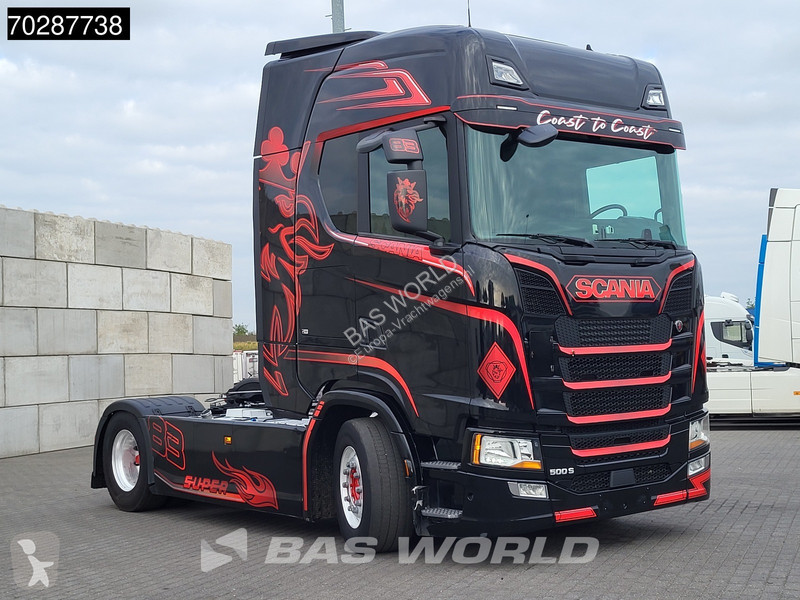 Tractor Scania S450 4X2 Retarder 2x Tanks ACC...