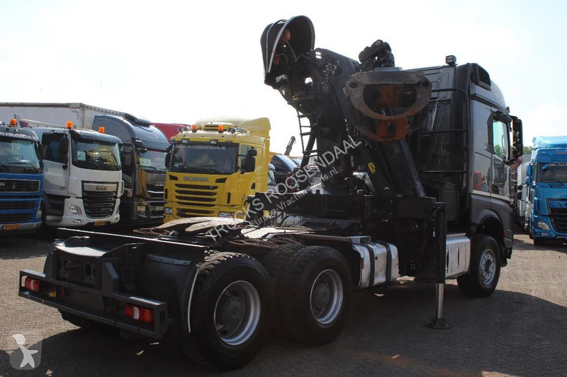 جرار Mercedes 2858 + PALFINGER Z15 (2022) + 6X4...