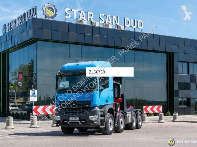 Влекач Mercedes MERCEDES BENZ 3251 8x4 Fassi F...