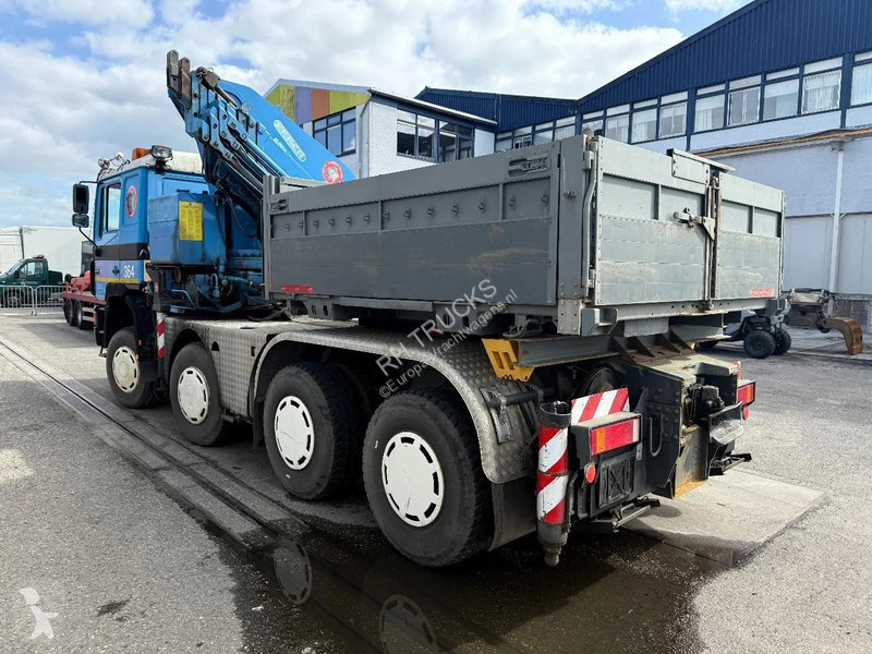Traktor MAN 33.463 8X4 + 62 EFFER CRANE - 6X...