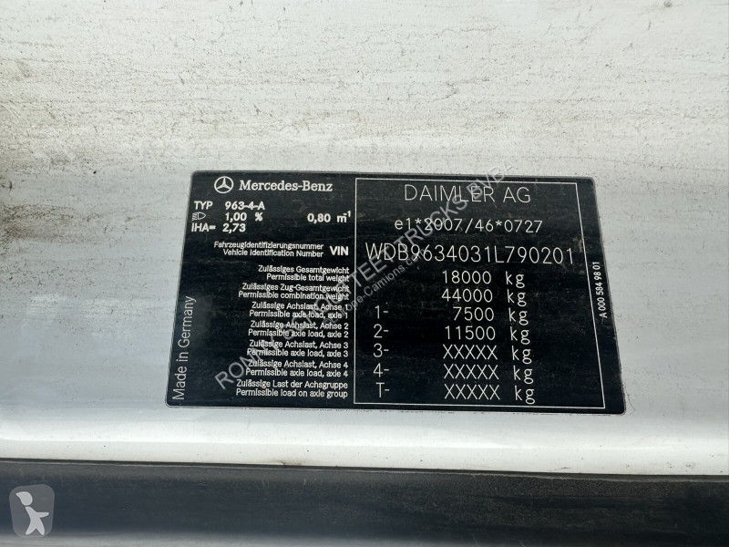 Traktor Mercedes Actros 1845 LS 4x2 Actros 1845...