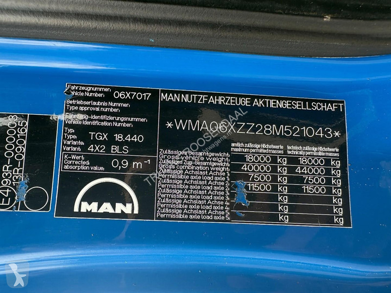 MAN 18.440 + EURO 5 + MANUAL tractor unit