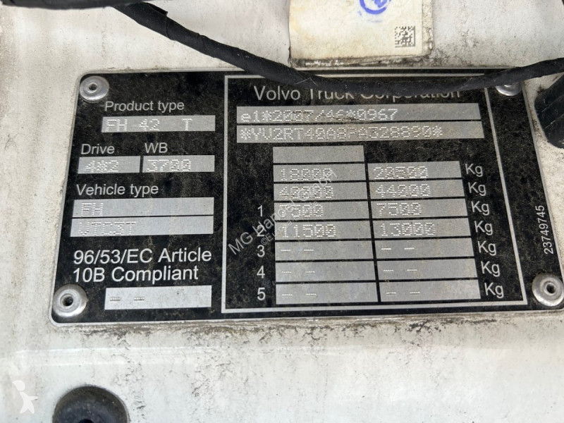 جرار Volvo FH 500 EURO 6, I-Shift,Globetrotter...