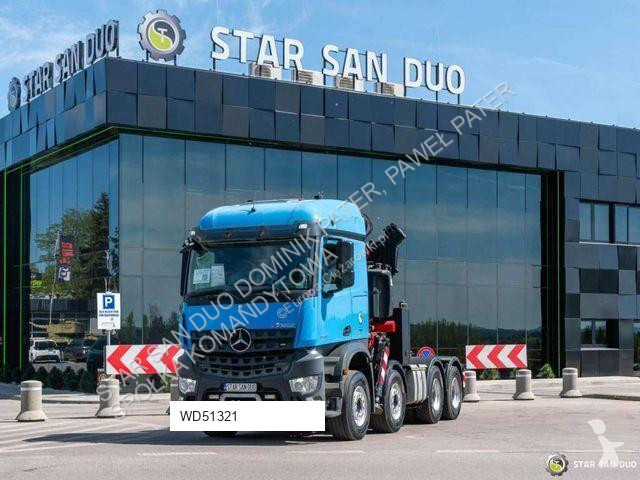 Влекач Mercedes MERCEDES BENZ 3251 8x4 Fassi F...
