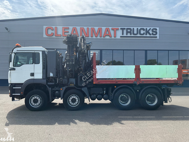 جرار MAN 41.363 8x4 Manual Full steel Hiab 80...