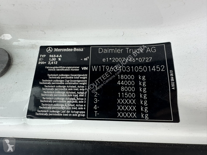جرار Mercedes Actros 1845 LS 4x2 Actros 1845 LS...