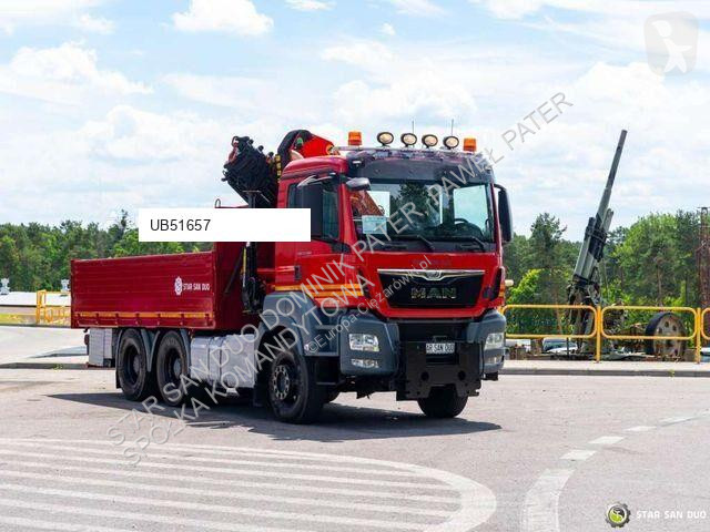Влекач MAN TGS 6x4 PALFINGER PK 23001 EH Crane...
