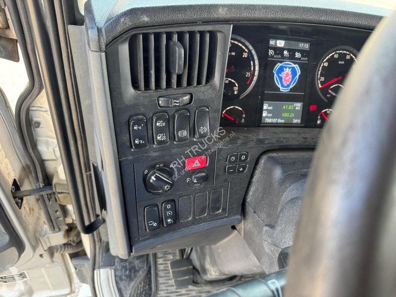 جرار Scania R490 6X2 EURO 6 + RETARDER + BIG AXE