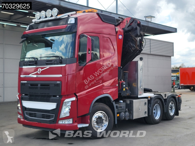 Traktor Volvo 6X2 HMF 5020-K6 Crane Kran + JIB...