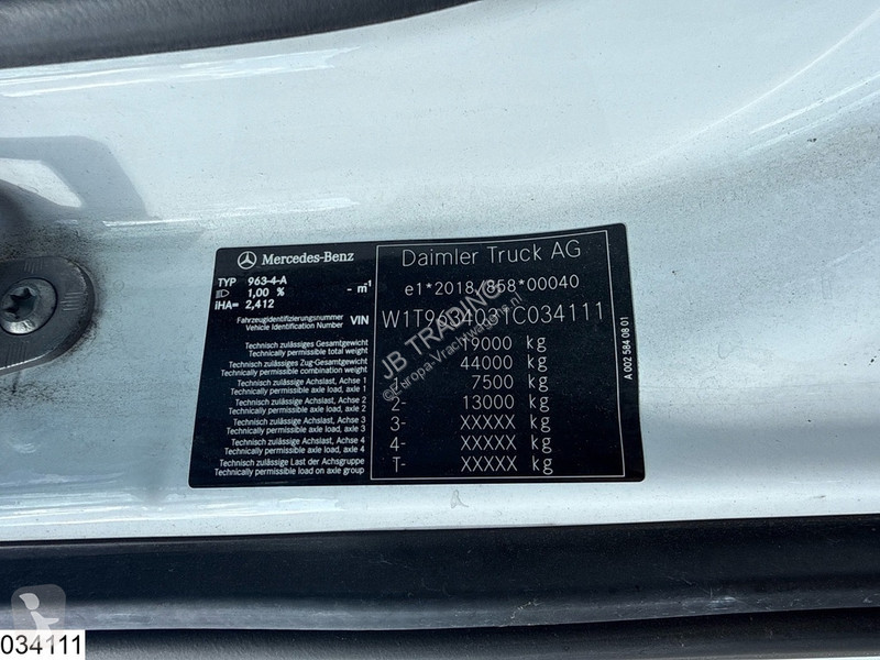 Cabeza tractora Mercedes 1845 EURO 6d