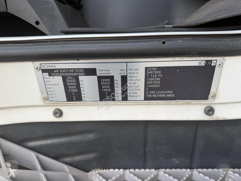 Tahač Scania G450 Highline, SCR only