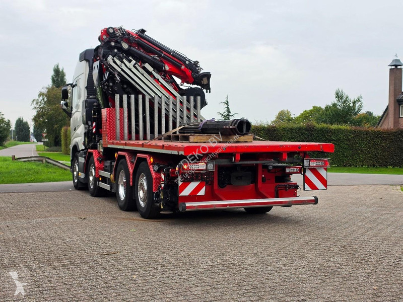 Traktor Volvo 8x2 CRANE TRUCK FASSI 1450 TECHNO...