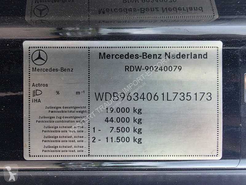 Mercedes ACTROS 1842 Blue Efficiency Power...