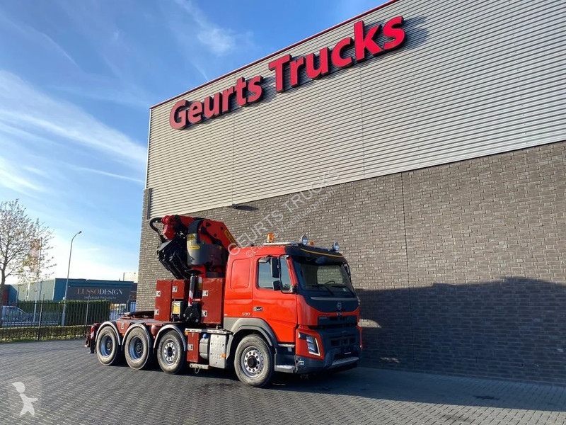 Traktor Volvo 500 8X6 + PALFINGER PK 65002-SH F...