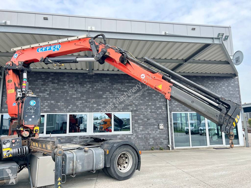 Traktor DAF 360 + Effer 165-11-48 - 13.30 Crane...