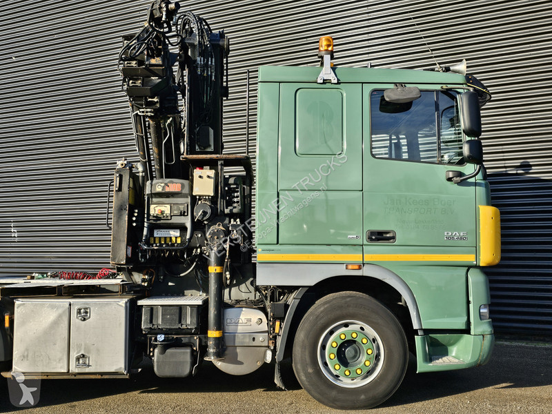 Tahač DAF 105460 6X2 / HIAB 37 t/m CRANE / KRAN