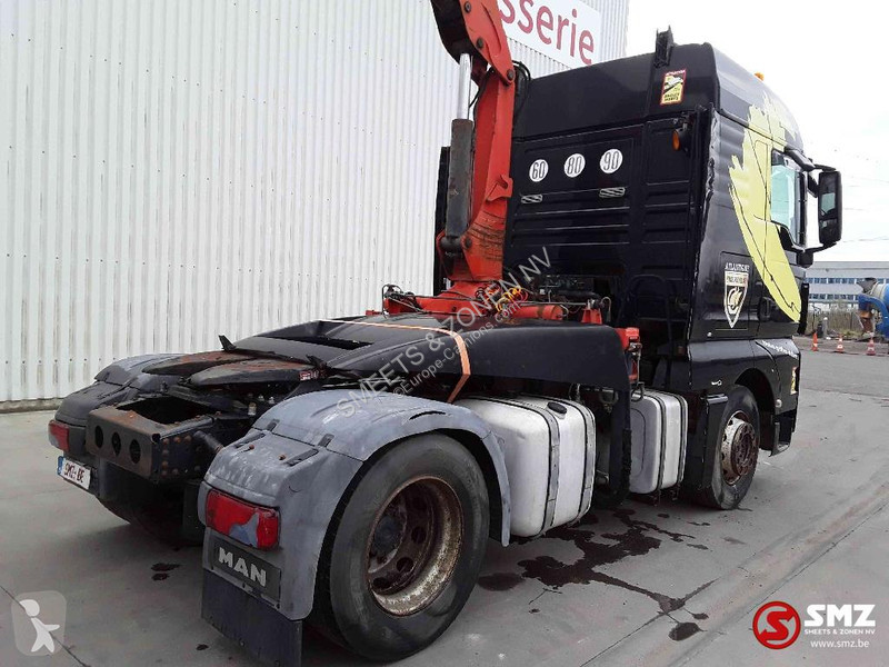 Traktor MAN 18.440 manual palfinger 4 ext