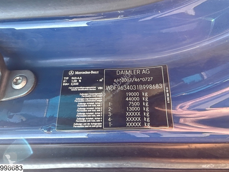 Tahač Mercedes 1845 EURO 6