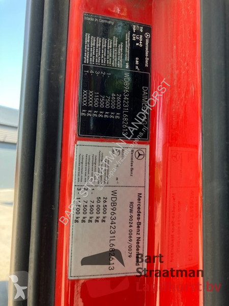 Traktor Mercedes ACTROS 2645 6x2 Euro 5 Trekker...