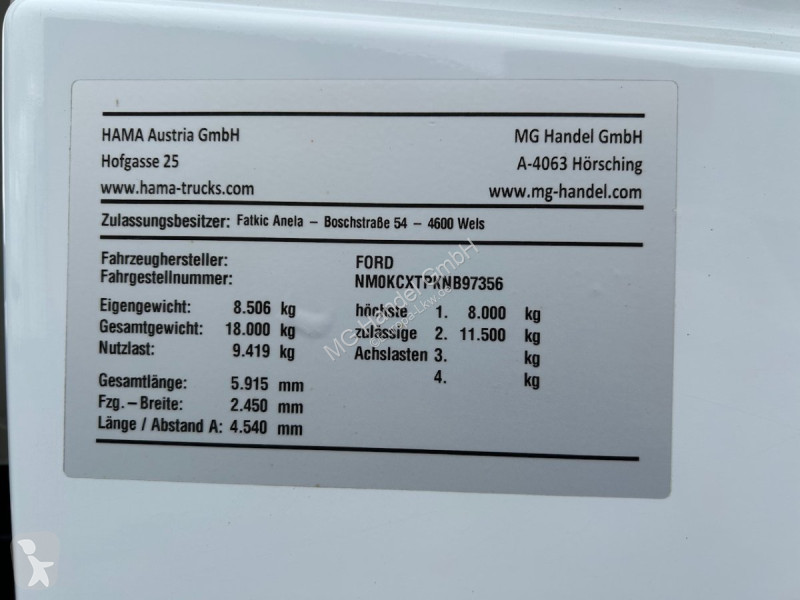 Traktor Ford F-MAX 500, Intarder