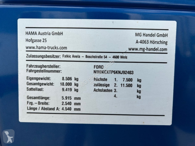 Traktor Ford F-MAX 500, Intarder, Alufelgen