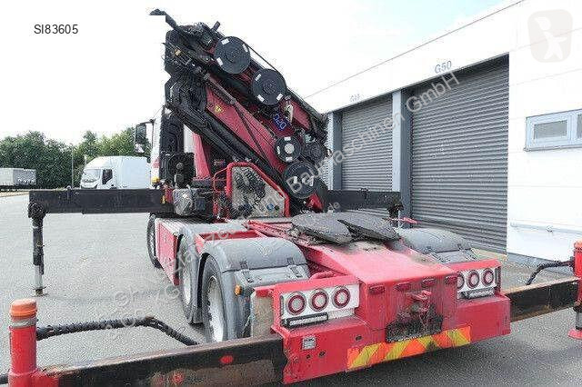 Tractor MAN 28.500 TGX 6X2-2 BLS, Kran HMF...