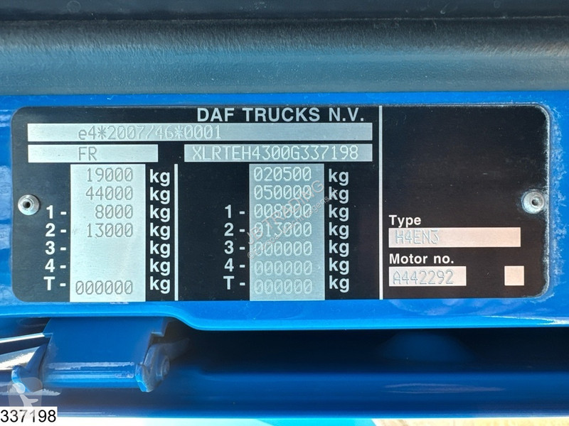 Tahač DAF 480 SSC, EURO 6D, Standairco
