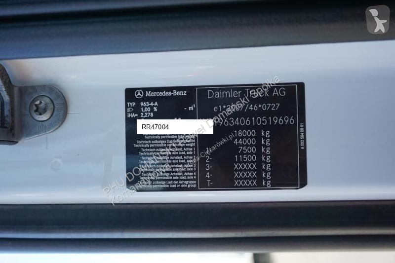 Trekker Mercedes ACTROS / 1851 / EURO 6 / ACC /...
