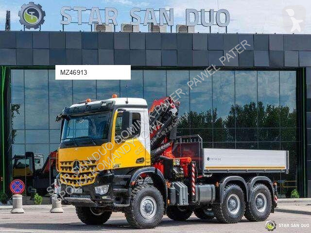 Tractor Mercedes AROCS 3345 6x6 PALFINGER PK...
