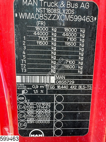 Traktor MAN 18 440 EURO 6, Retarder, PTO