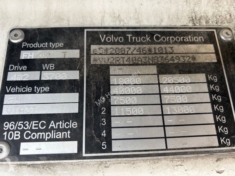 Traktor Volvo FH 500 EURO 6, I-Shift,...