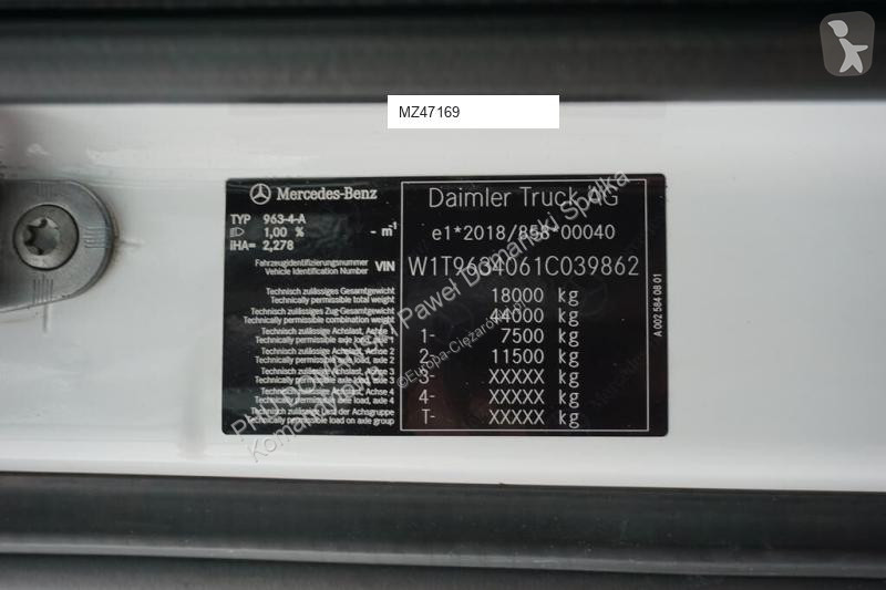 Tractor Mercedes ACTROS / 1851 / EURO 6 / ACC /...