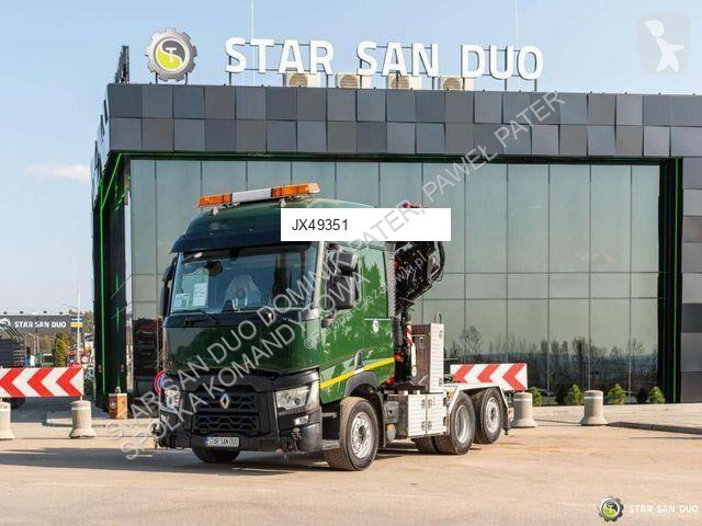 Влекач Renault T440 6x2 Fassi...